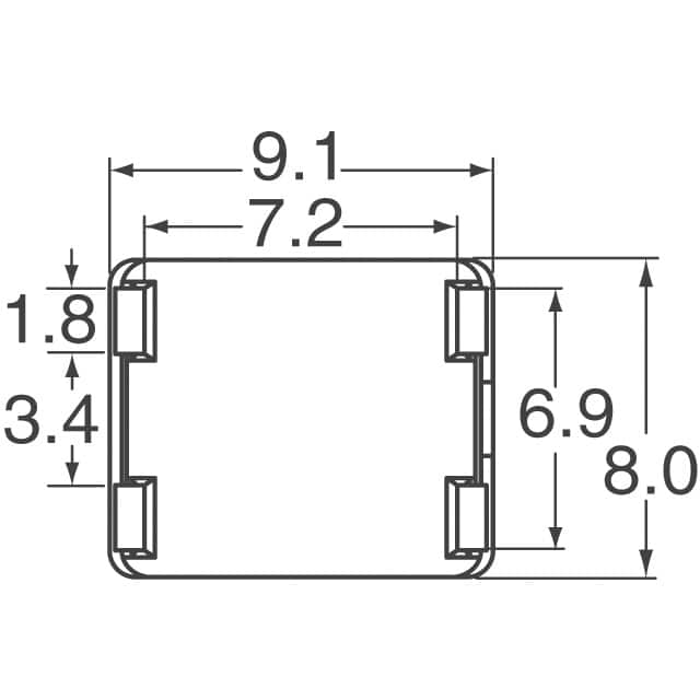 CPFC85NP-WH04 Sumida America Components Inc.  selfs en mode commun